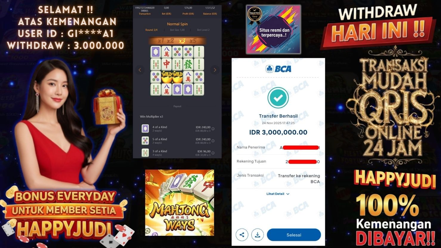 HAPPYJUDI JACKPOT SLOT MAHJONG WAYS